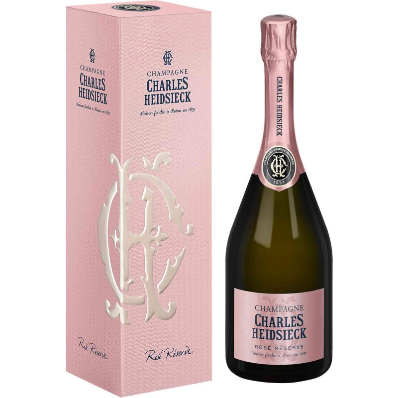 Champagne Charles Heidsieck Rosè Réserve dello shop online dell’enoteca in Penisola Sorrentina - Enoteca Il Grappolo Sorrento