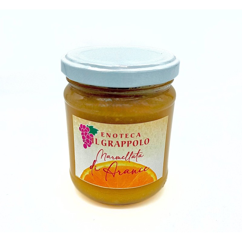 Marmellata di Arance 250g dello shop online dell’enoteca in Penisola Sorrentina - Enoteca Il Grappolo Sorrento
