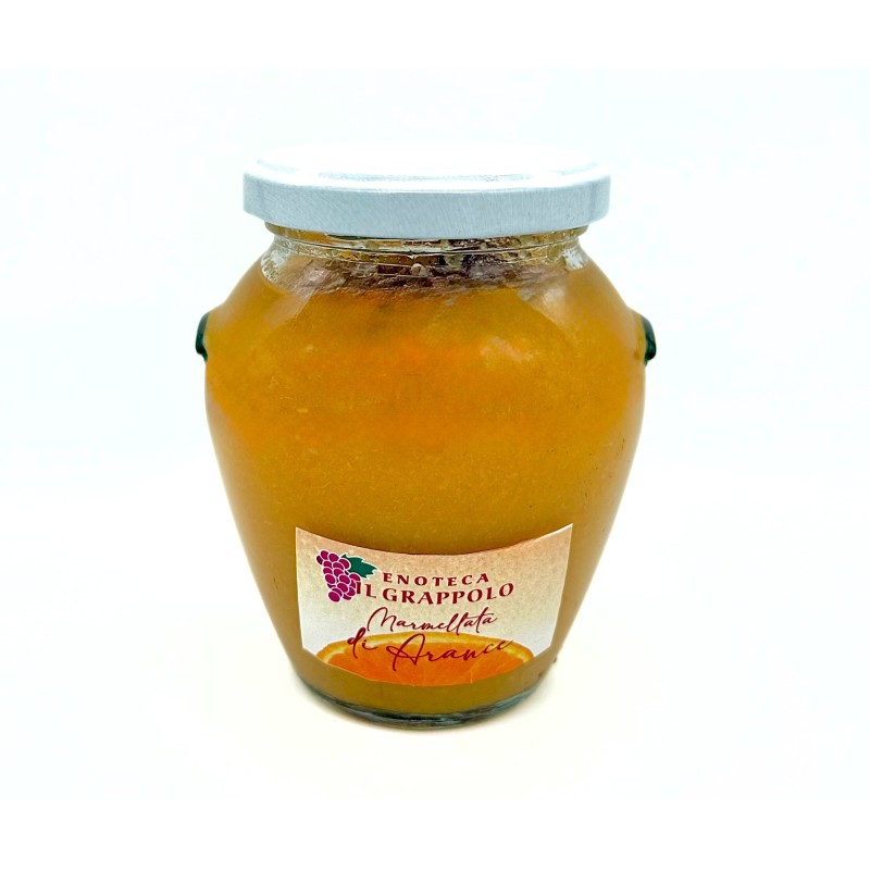 Marmellata di Arance 350g dello shop online dell’enoteca in Penisola Sorrentina - Enoteca Il Grappolo Sorrento