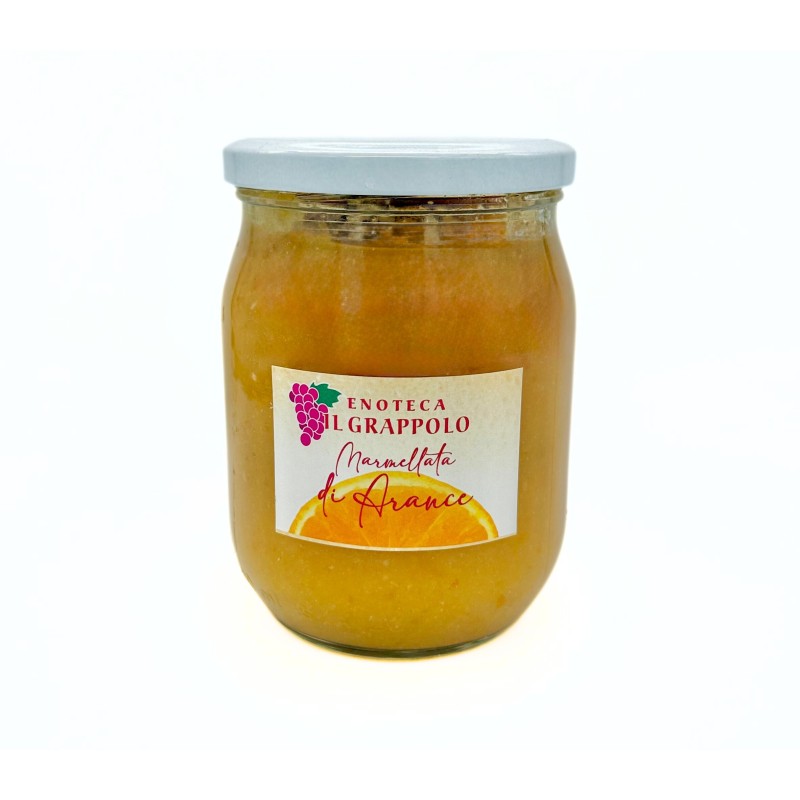 Marmellata di Arance 600g dello shop online dell’enoteca in Penisola Sorrentina - Enoteca Il Grappolo Sorrento