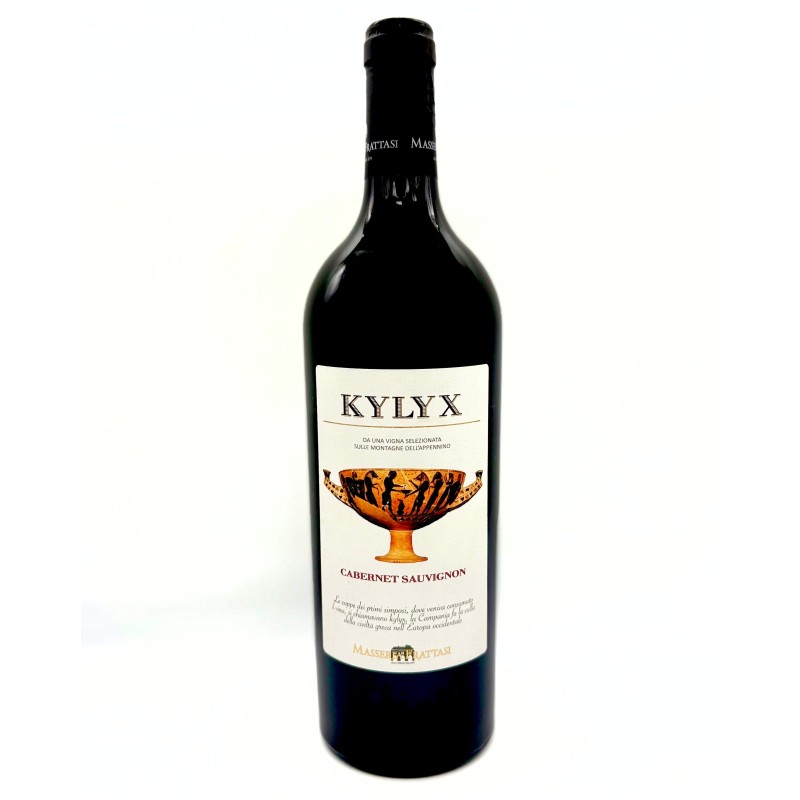 Vino rosso Kylix Masseria Frattasi dello shop online dell’enoteca in Penisola Sorrentina - Enoteca Il Grappolo Sorrento