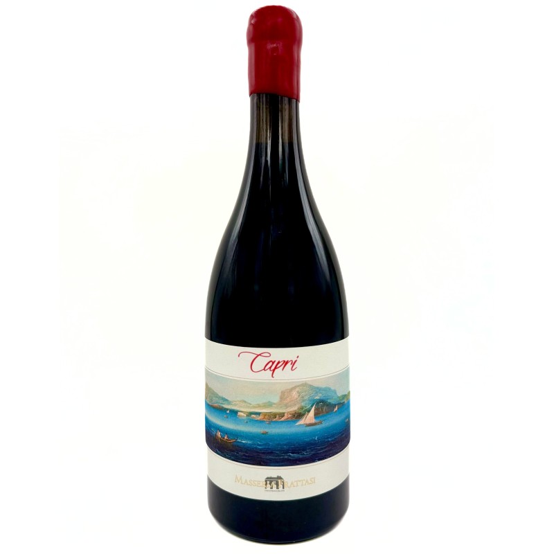 Vino rosso Capri Rosso Masseria Frattasi dello shop online dell’enoteca in Penisola Sorrentina - Enoteca Il Grappolo Sorrento