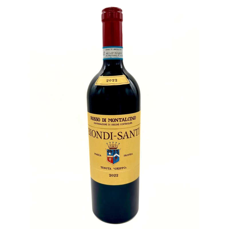 Vino Rosso Di Montalcino Biondi-Santi dello shop online dell’enoteca in Penisola Sorrentina - Enoteca Il Grappolo Sorrento