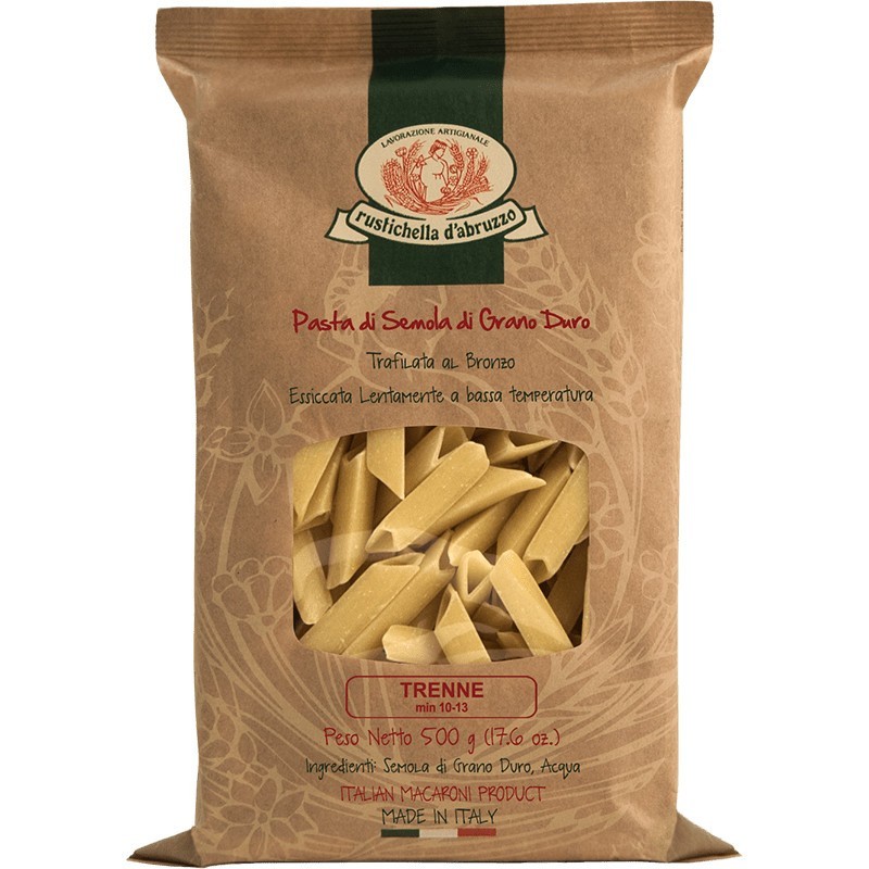 Trenne Pasta di semola di Grano Duro - Rustichella d'Abruzzo shop online dell'enoteca a Sorrento - Enoteca Il Grappolo Sorrento